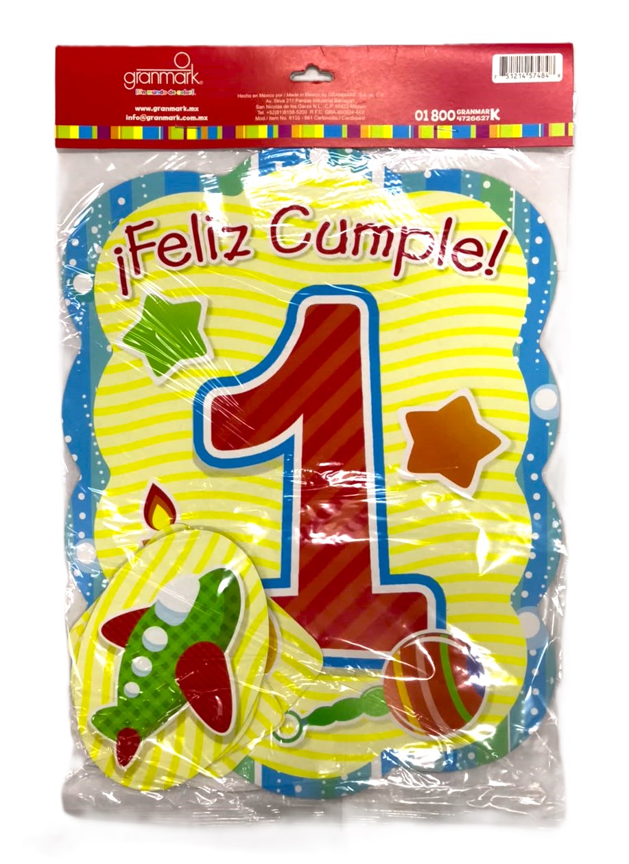 ADORNO MOVIL NIÑO KIT DECORATIVO
