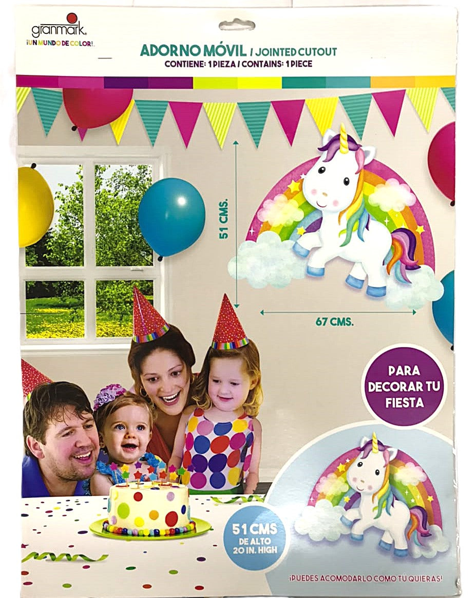 ADORNO MOVIL UNICORNIO BEBE