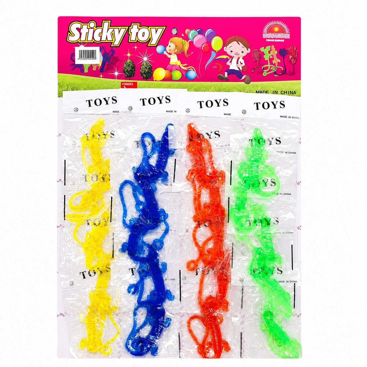 BLISTER PEGAJOSOS COCODRILOS (20 Unid)