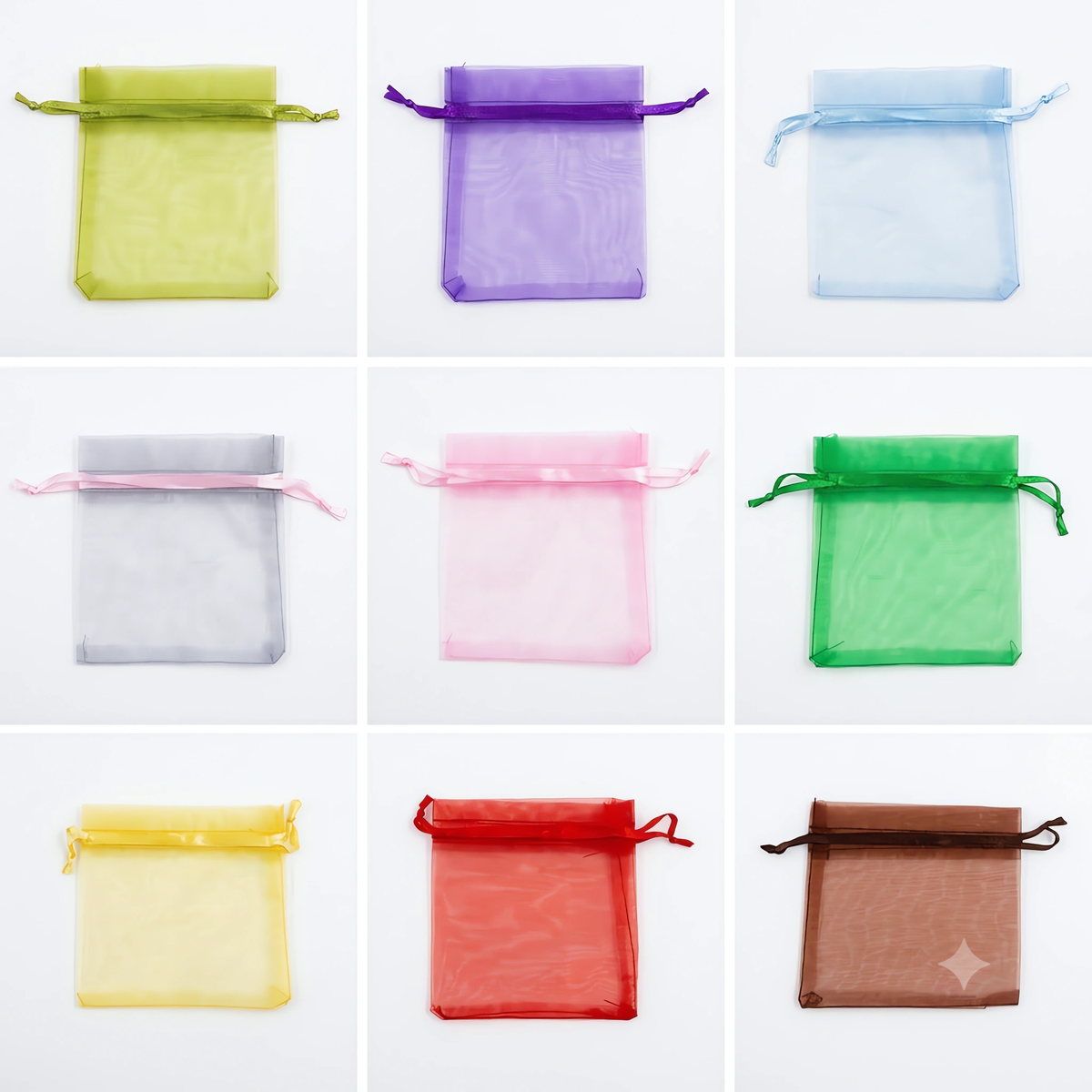 BOLSAS ORGANZA (10 x 12 cm)