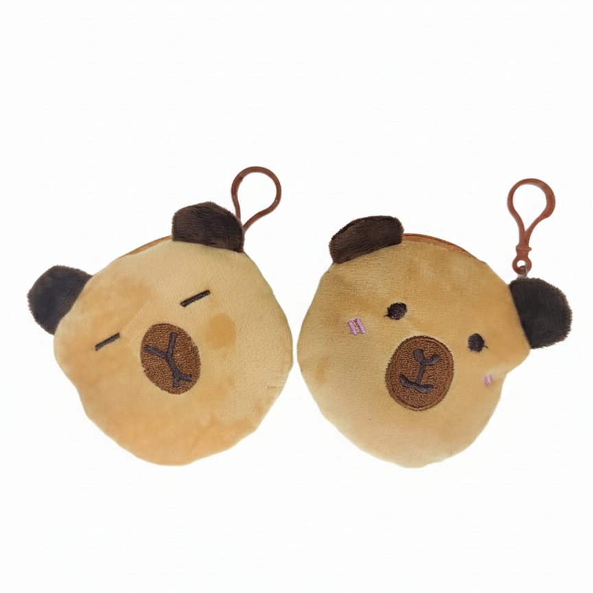 BOLSO CAPIBARA MONEDERO KAPYBARA (12 x 10 cm)