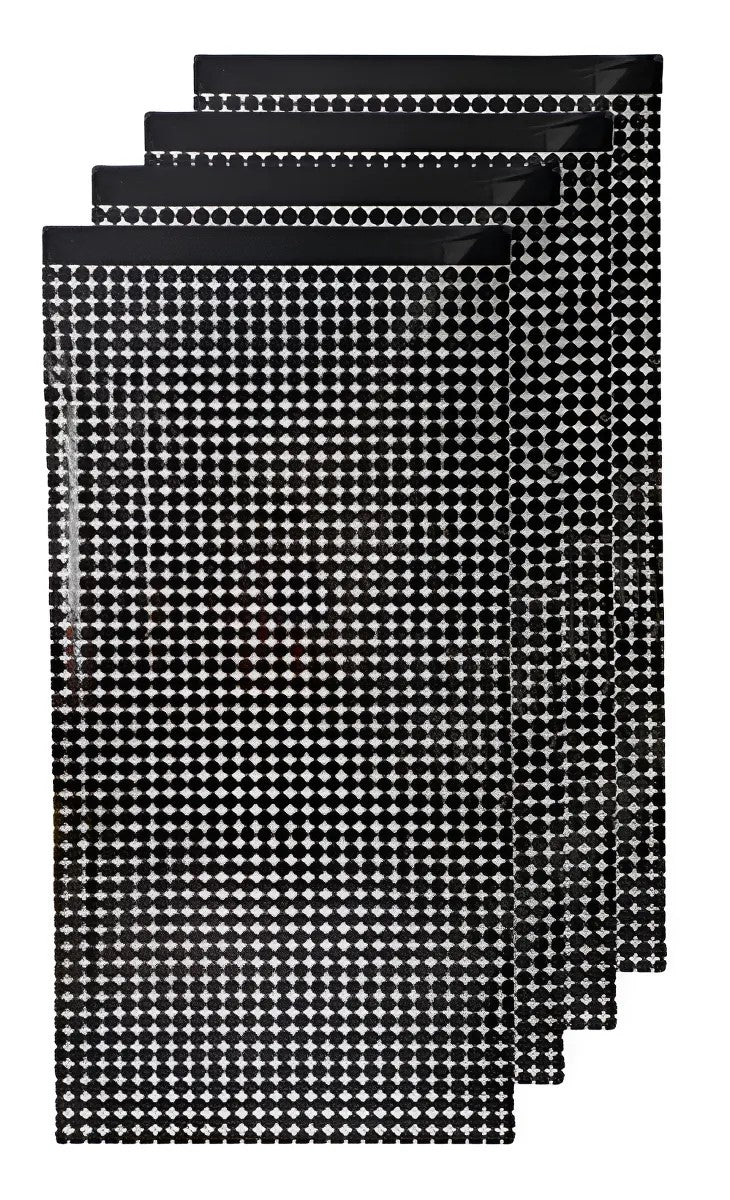 CORTINA MOSAICOS NEGRO (100 x 200 cm)