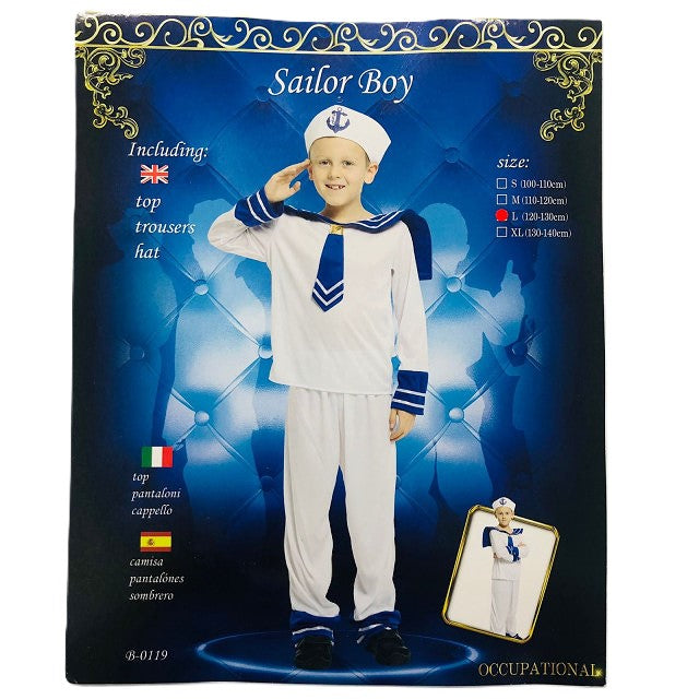 DISFRAZ MARINE BOY SIZE L