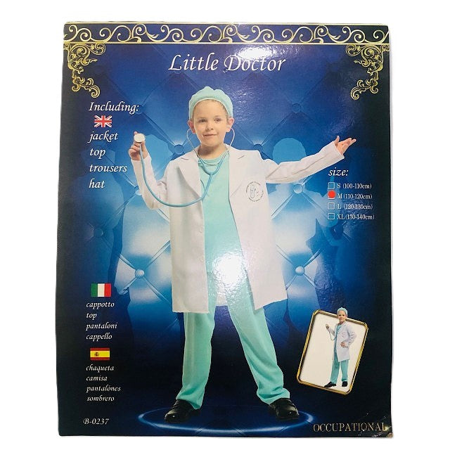 DISFRAZ DOCTOR SIZE M (110-120 cm)