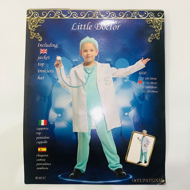 DISFRAZ DOCTOR SIZE XL (130-140 cm)