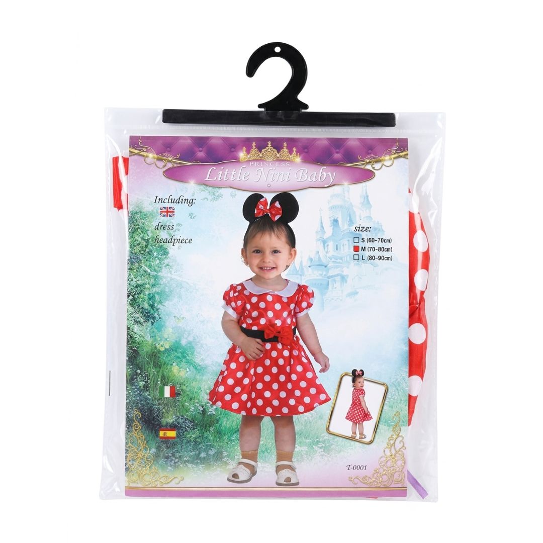 DISFRAZ LITTLE MINI BABY SIZE M (70-80 cm)