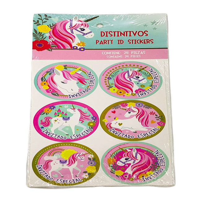 DISTINTIVOS UNICORNIO (24 Unid)