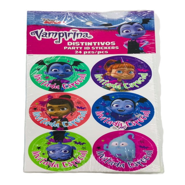 DISTINTIVOS VAMPIRINA (24 Unid)
