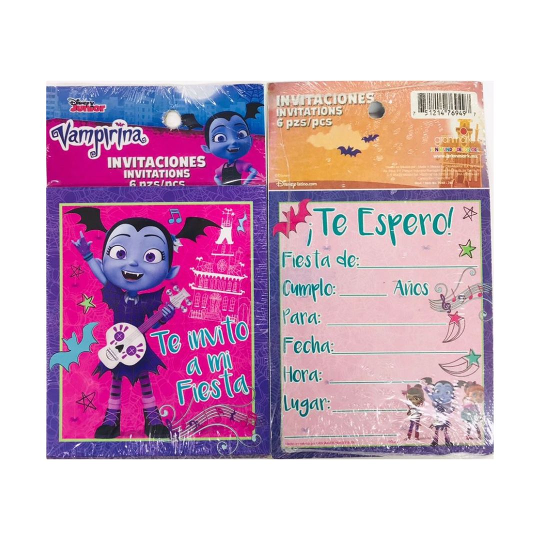 INVITACION VAMPIRINA