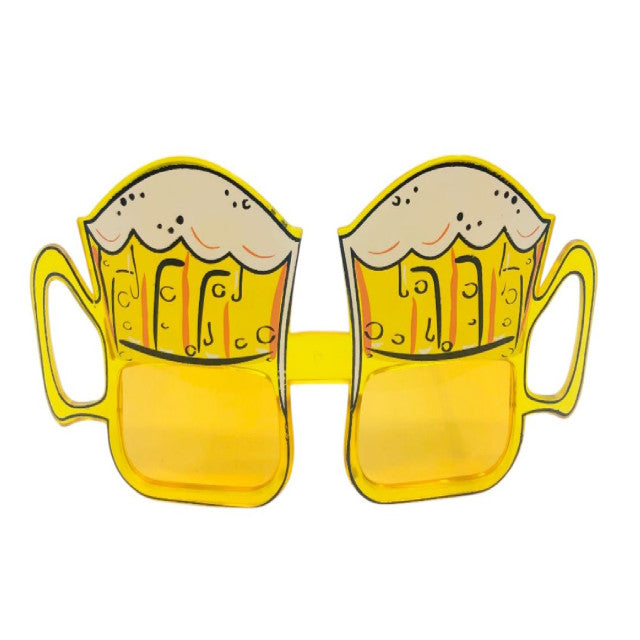 LENTES VASO CERVEZA METALIZADO