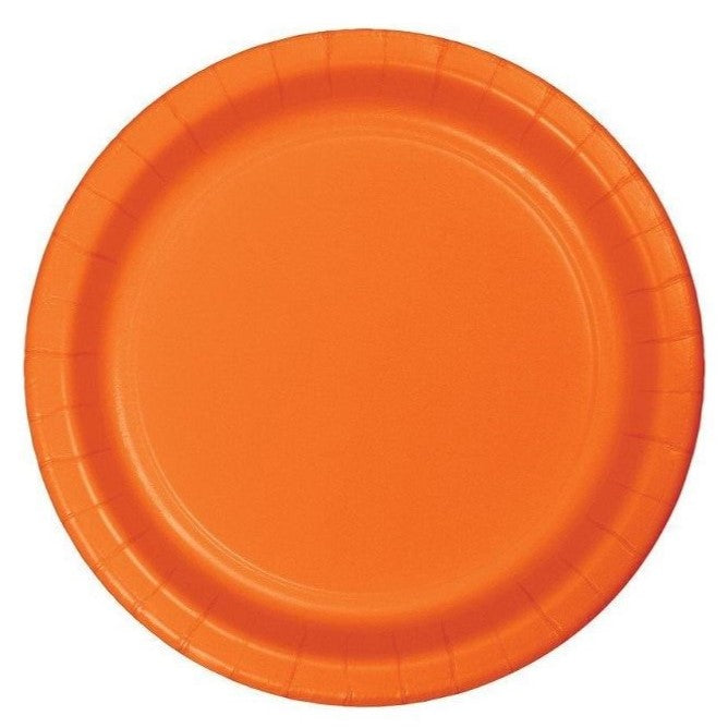 PLATOS OCASION P-7 NARANJA (6 Unid)