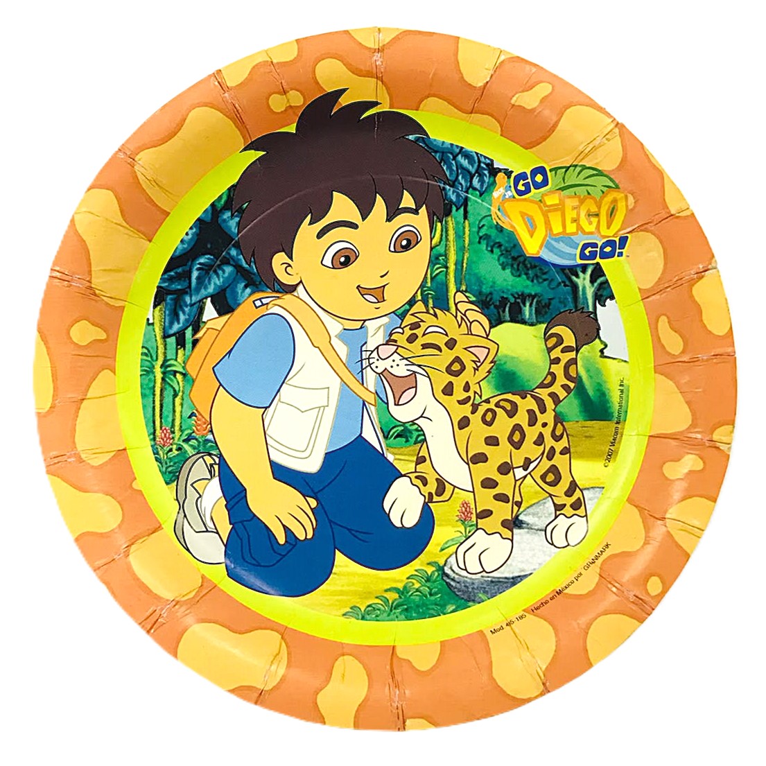 PLATOS REDONDO GO DIEGO GO (6 Unid)
