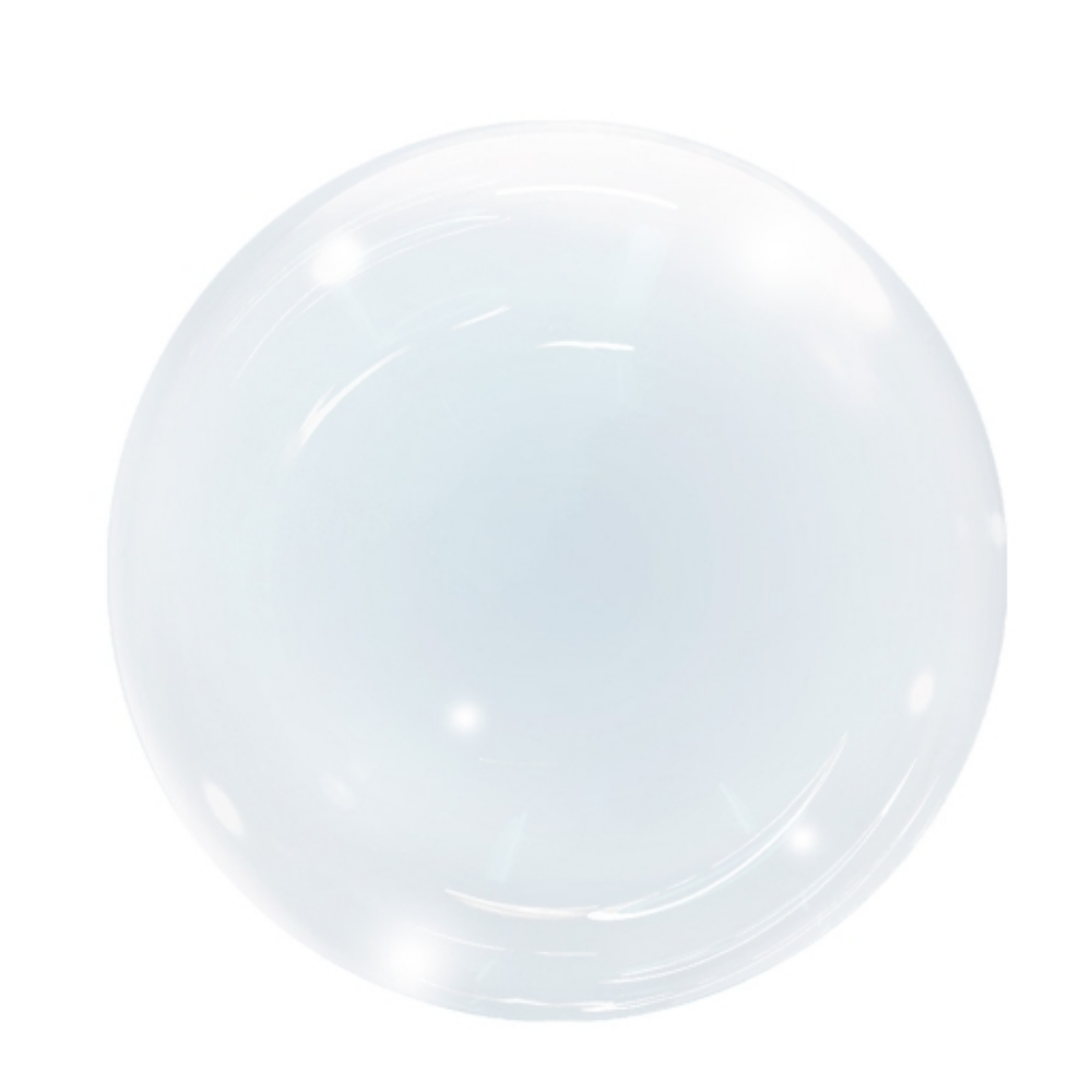 GLOBOS LATEX 18 Inch BOBO TRANSPARENTE