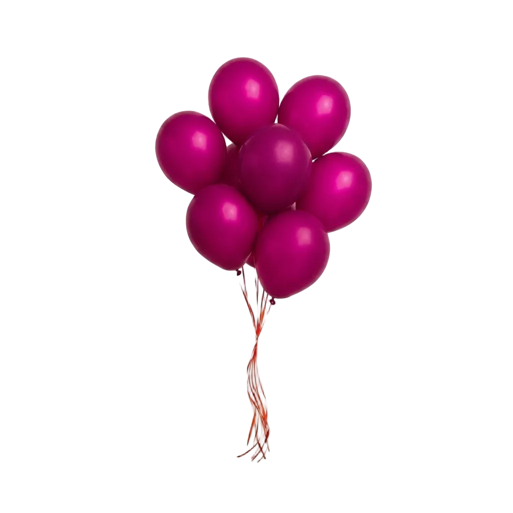 GLOBOS LATEX 5 Inch FUCSIA (50 Unid)