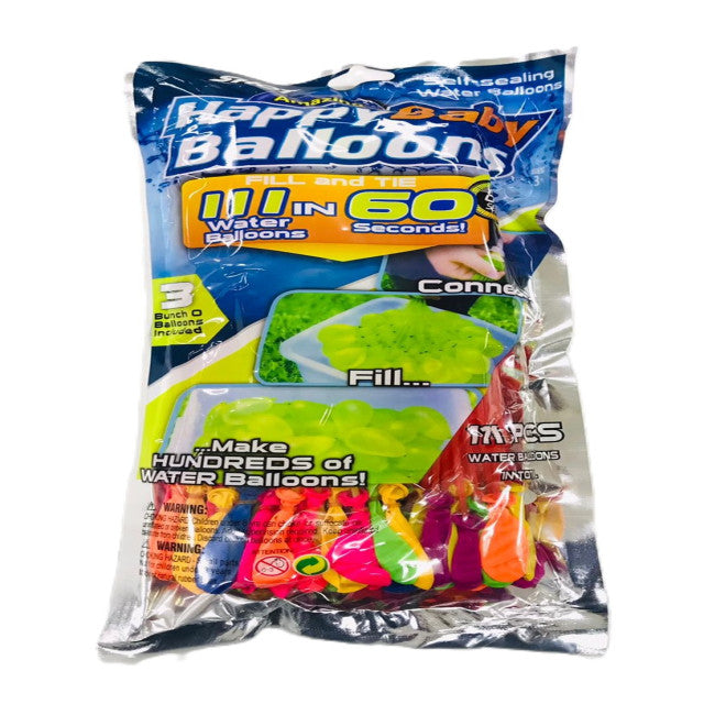 GLOBOS LATEX PARA AGUA ( 111 Unid)