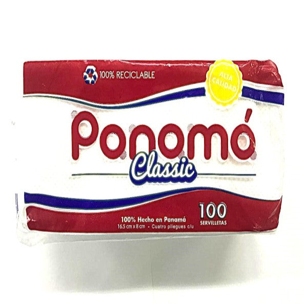 SERVILLETAS PANAMA CLASSIC (100 Unid)