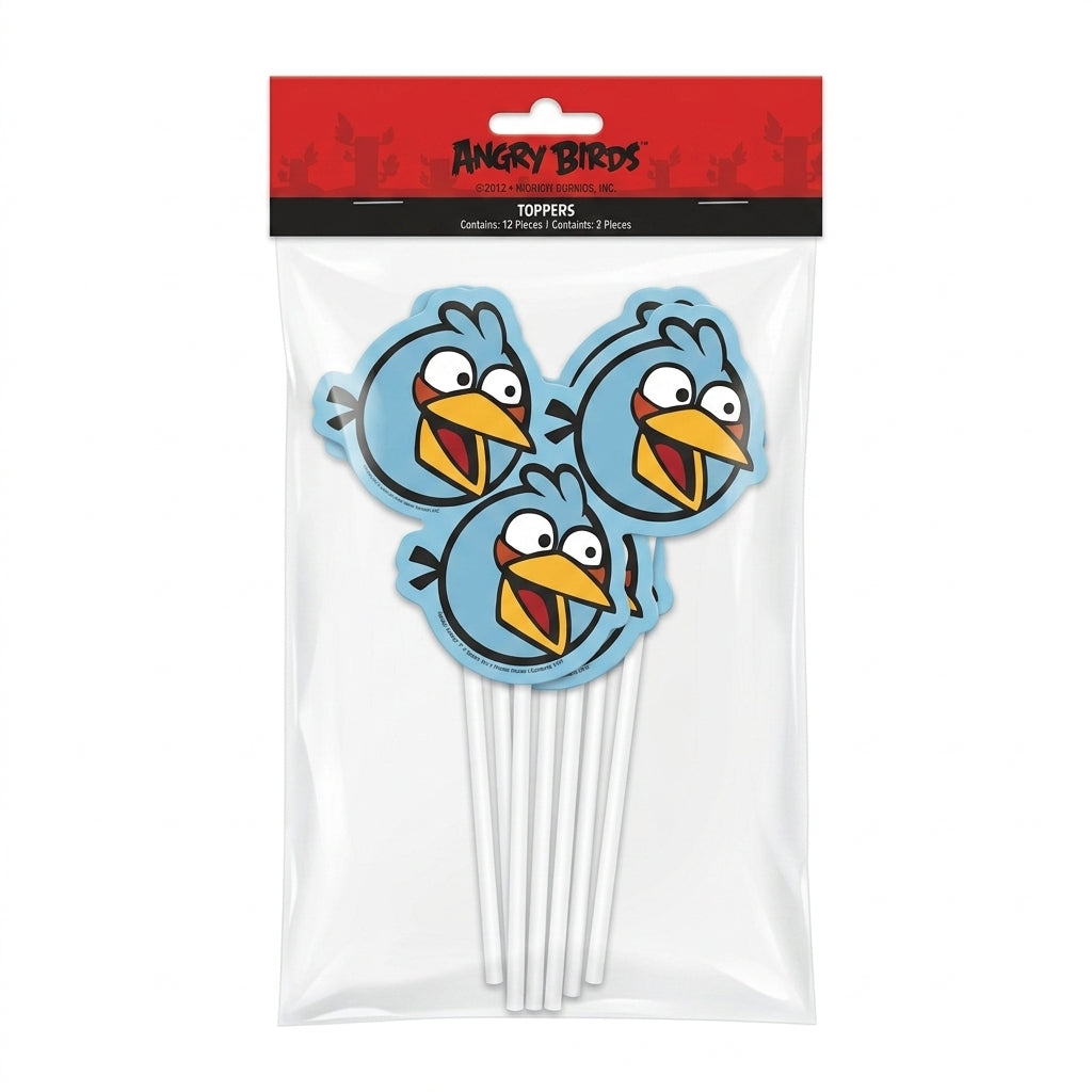 TOPER ANGRY BIRDS (12 Unid)