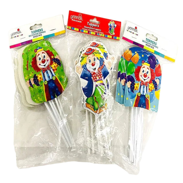TOPER PAYASO (8 Unid)