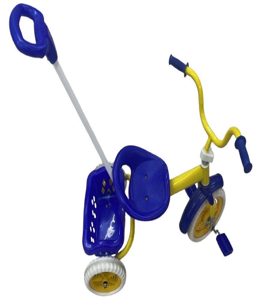 TRICICLO CON BARRA DE EMPUJE (81 x 75 cm)
