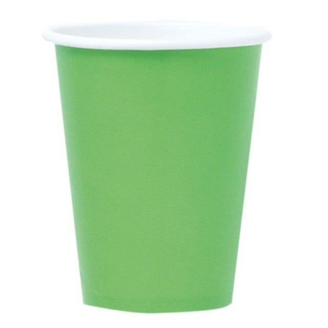 VASOS OCASION 9 VERDE CLARO (8 Unid)