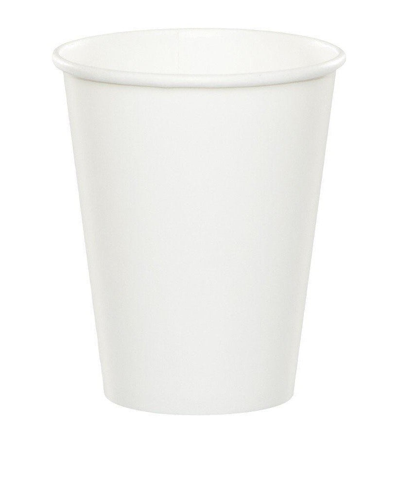 VASOS OCASION 9 BLANCO (8 Unid)