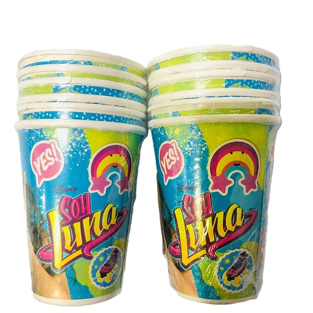 VASOS SOY LUNA (6 Unid)