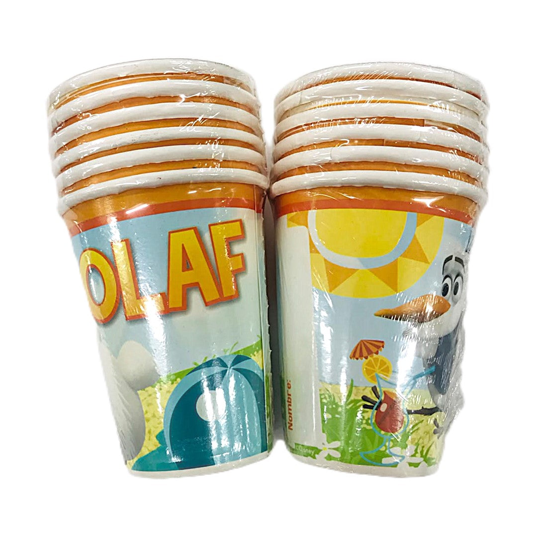 VASOS OLAF FROZEN (6 Unid)