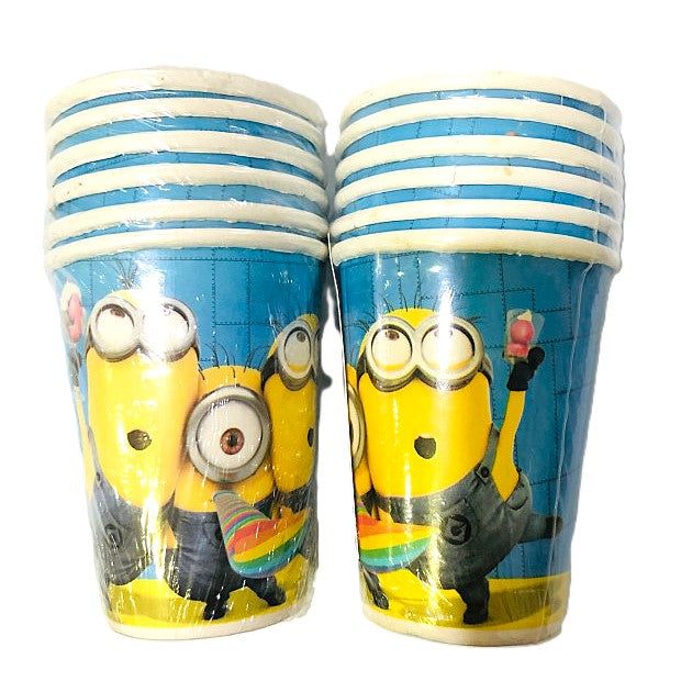 VASOS MI VILLANO FAVORITO (6 Unid)