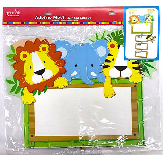 ADORNO MOVIL ANIMALITOS BEBE (MOD.452)