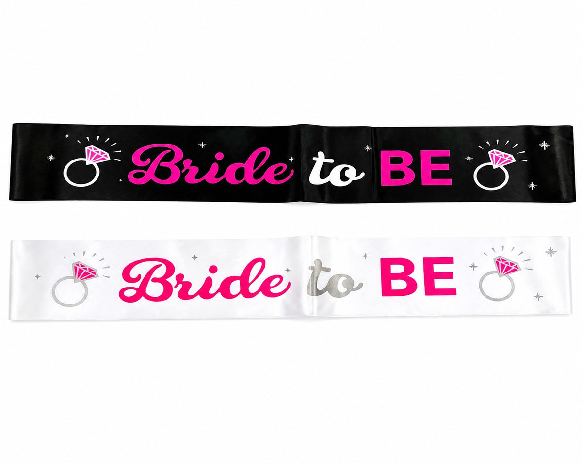 BANDA BRIDE NOVIA (80 cm) 2 COLORES