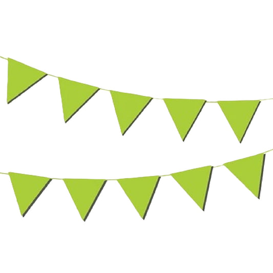 BANDERIN TRIANGULAR VERDE