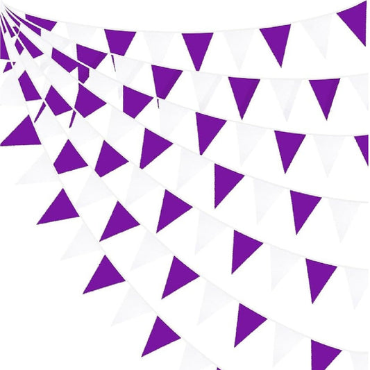 BANDERIN TRIANGULAR PURPURA