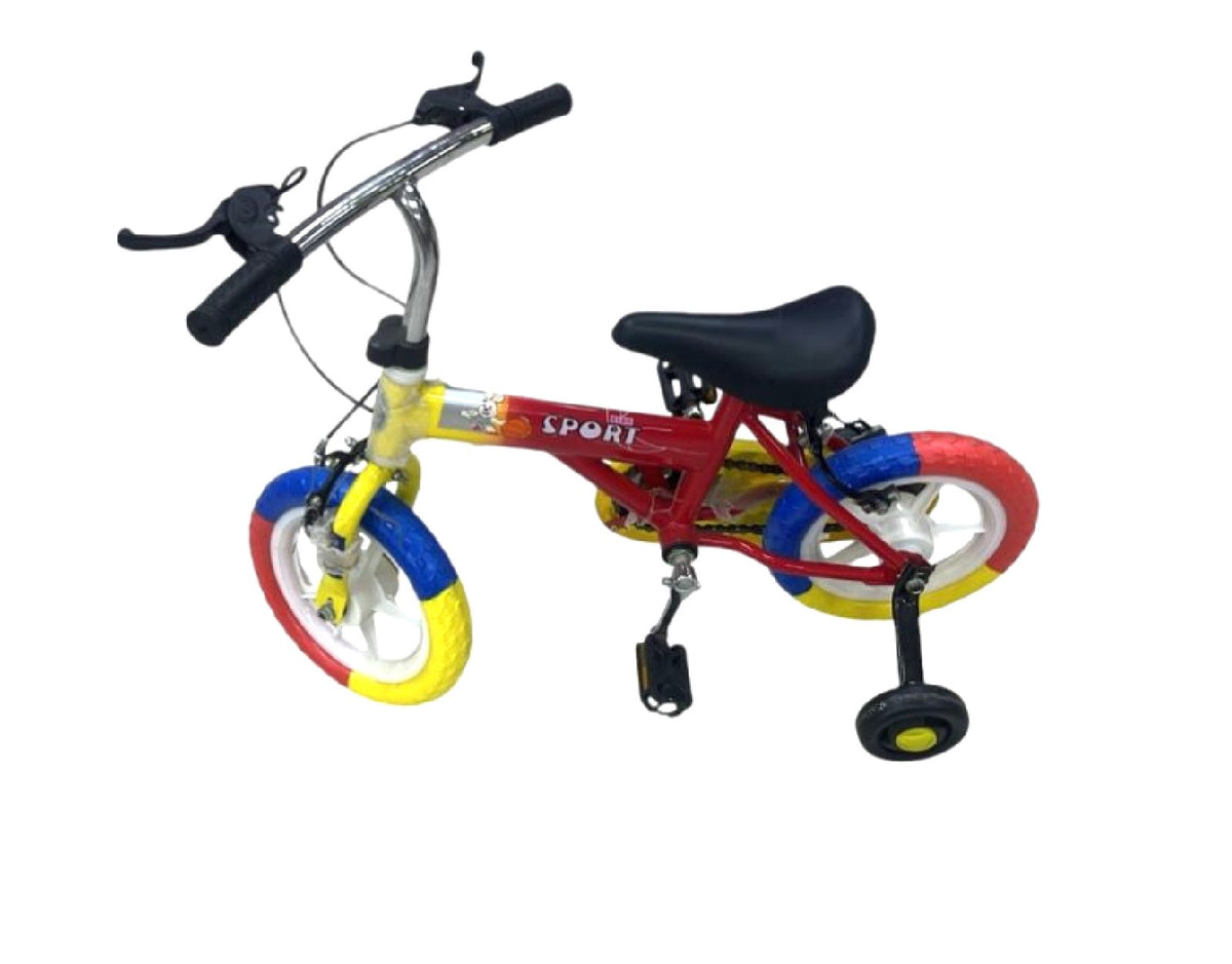 BICICLETA RIN 12 TRICOLOR