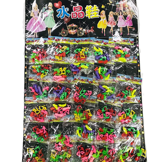 BLISTER ZAPATOS ACCESORIOS BARBIE (30 Unid)
