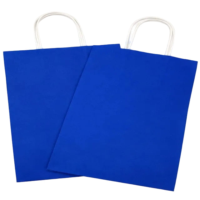 BOLSA MANILA AZUL OSCURO PEQUEÑA (21 x15 cm)