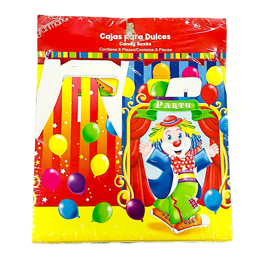 CAJA PAYASO (6 Unid)