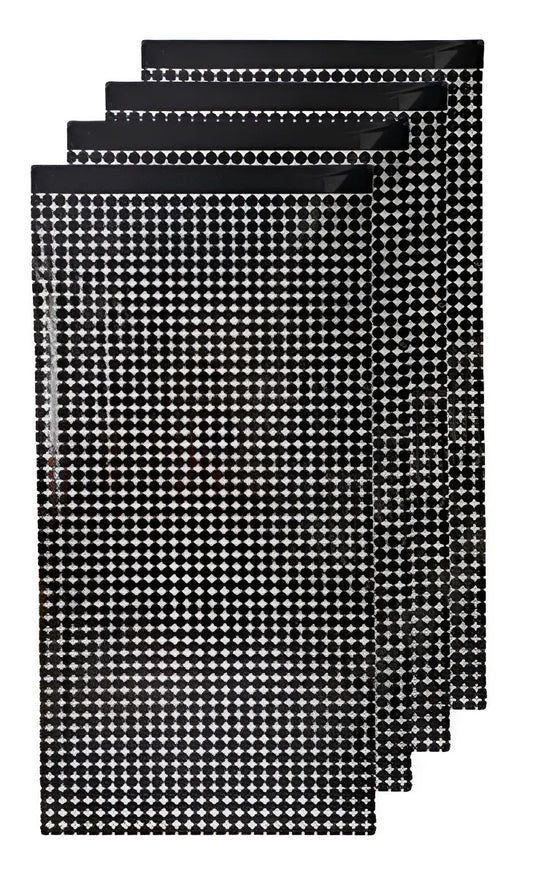 CORTINA MOSAICOS NEGRO (100 x 200 cm)
