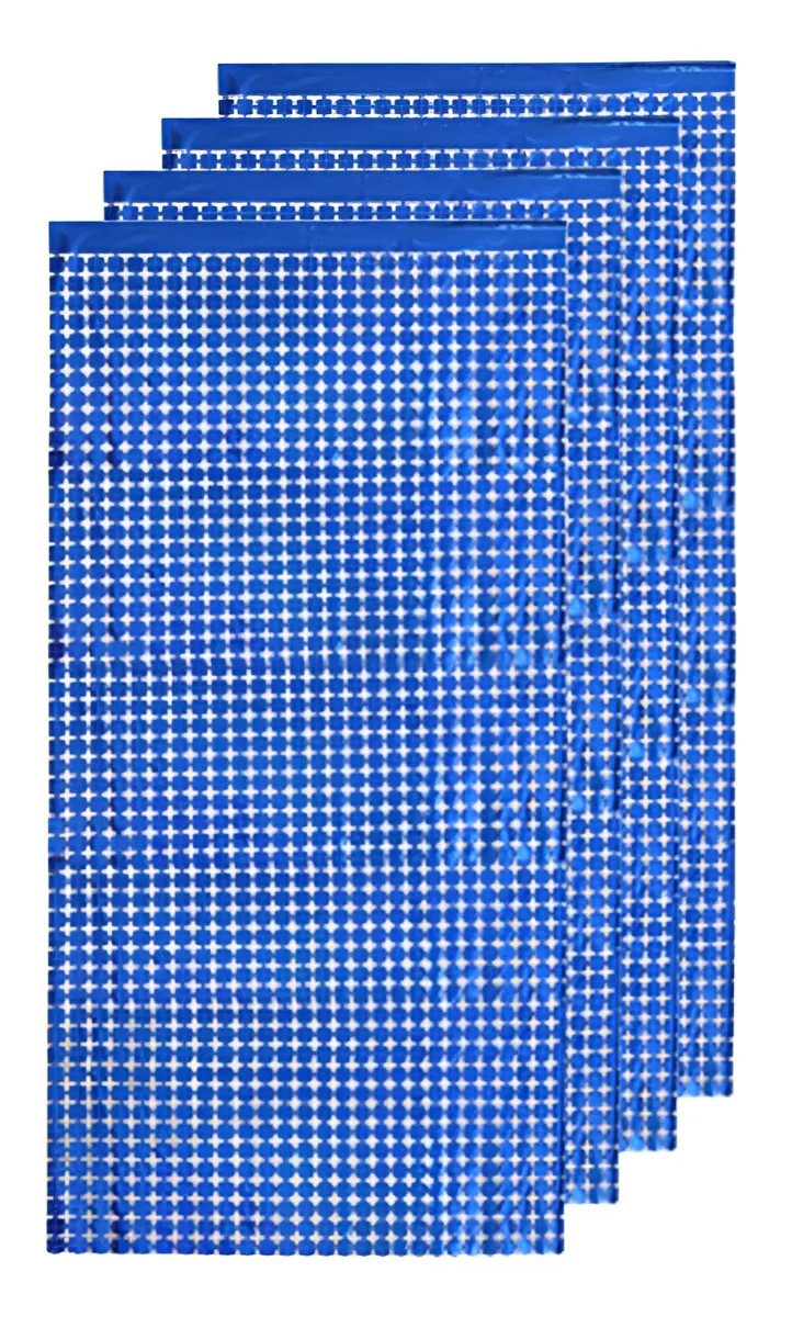 CORTINA MOSAICOS AZUL (100 x 200 cm)