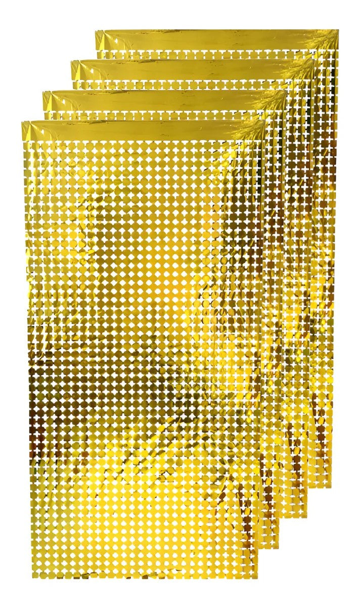 CORTINA MOSAICOS DORADO (100 x 200 cm)