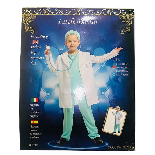 DISFRAZ DOCTOR SIZE M (110-120 cm)