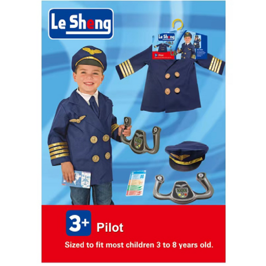 DISFRAZ PILOTO TALLA UNICA 3