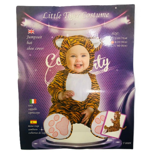 DISFRAZ TIGER LITTLE SIZE M (70-80 cm)
