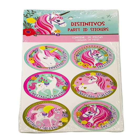 DISTINTIVOS UNICORNIO (24 Unid)