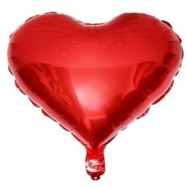 FOIL 10 CORAZON ROJO