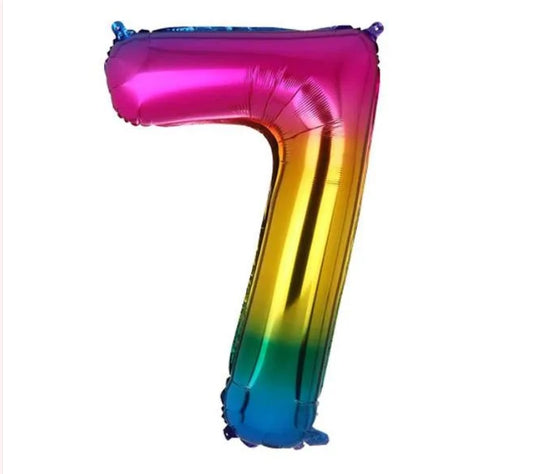 FOIL 16 NUMERO 7 RAINBOW BLISTER