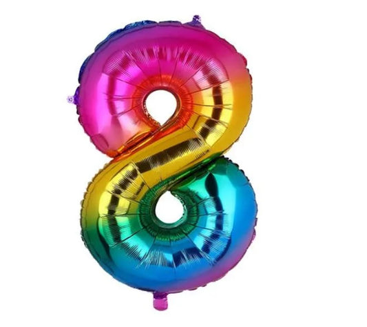 FOIL 16 NUMERO 8 RAINBOW BLISTER