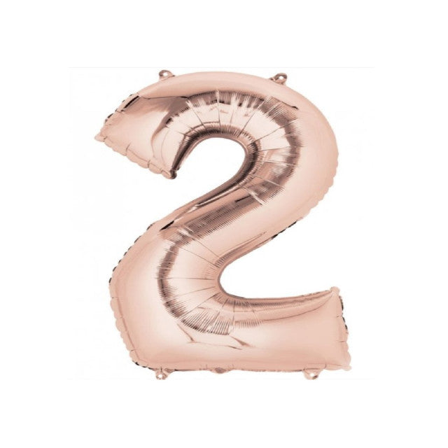 FOIL 16 NUMERO 2 ROSEGOLD BLISTER