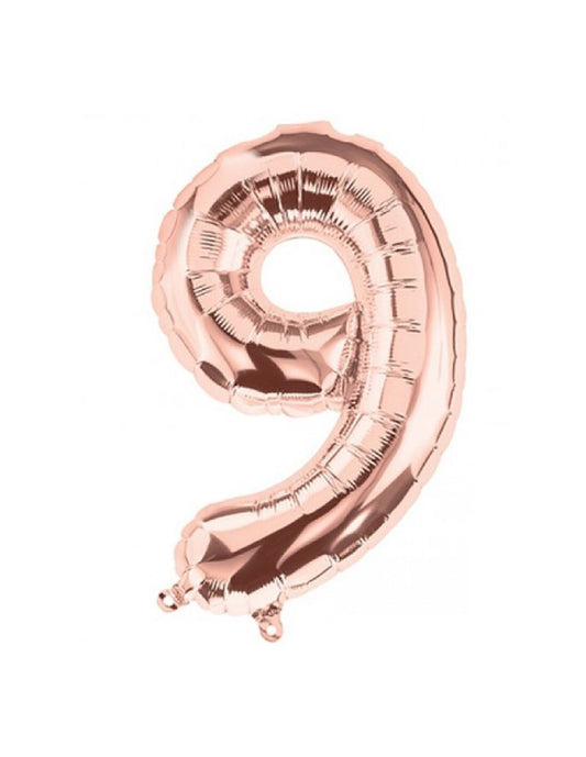 FOIL 16 NUMERO 9 ROSEGOLD BLISTER