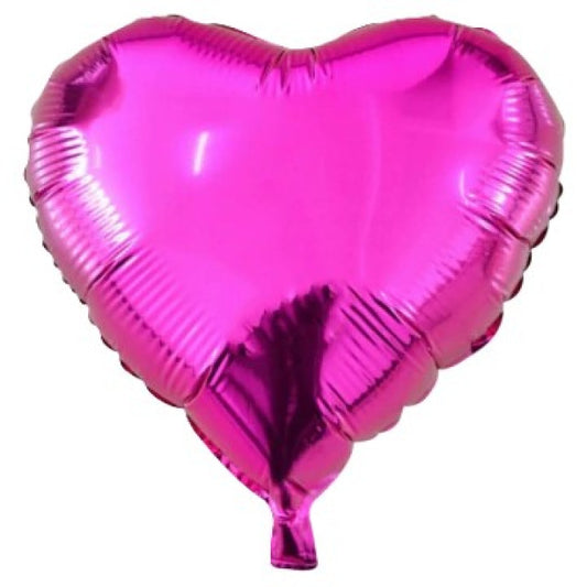 FOIL 18 CORAZON FUCSIA BLISTER