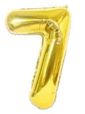 FOIL 26 NUMERO 7 DORADO BLISTER